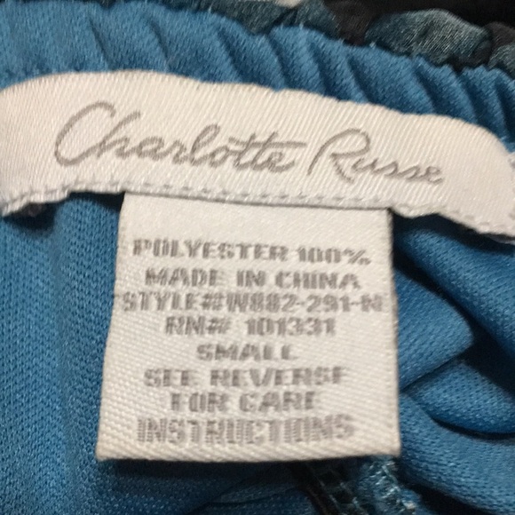 Charlotte Russe Strapless evening wear. Maxi Size small - Picture 5 of 7